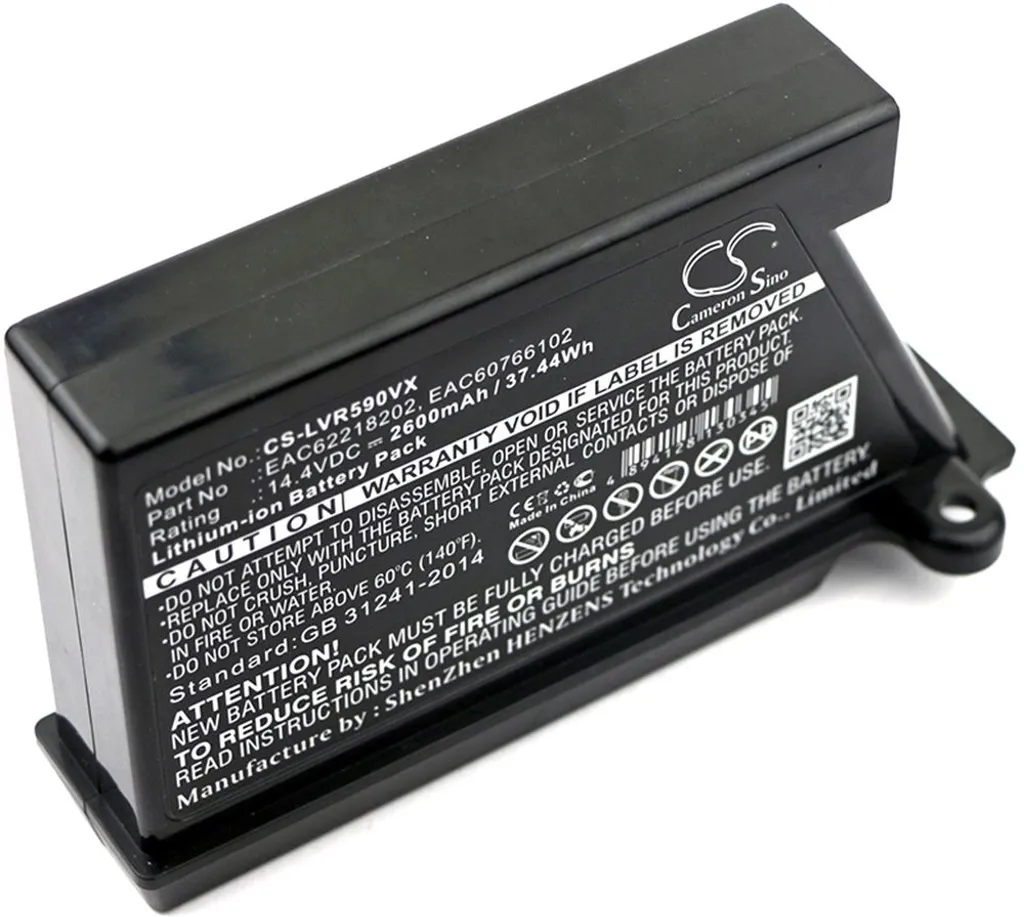 Batteri til Lg VR63485LV, 14.4V, 2600 mAh v:4353743