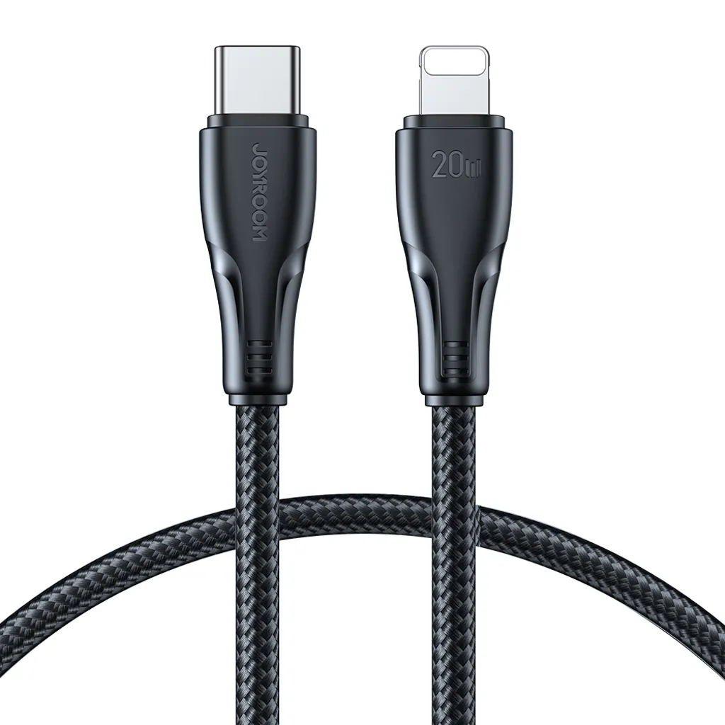 Joyroom USB-C til Lightning kabel 20W, 0.25m – Svart v:9392994