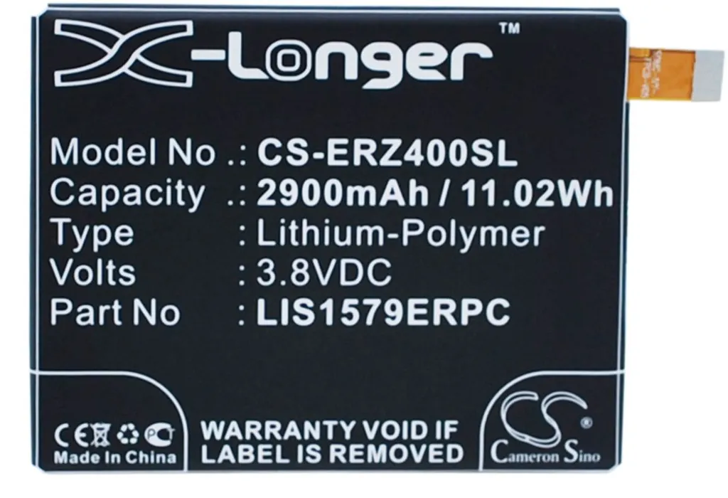 Batteri til Sony Ericsson Xperia Z4 LTE-A, 3.8V, 2900 mAh v:4045545