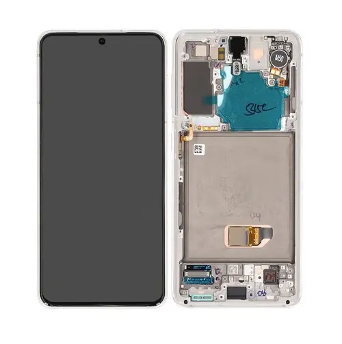 Samsung Galaxy S21 5G LCD Skjerm – Phantom White v:7540383