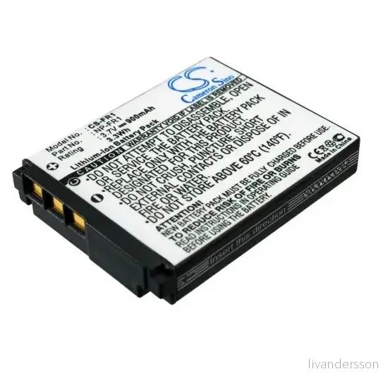Batteri til Sony Cyber-Shot DSC-P200, 3.6V (3.7V), 1200 mAh v:8623395