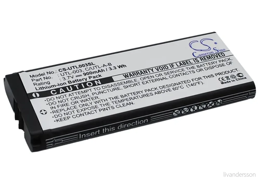 Batteri til Nintendo DSi XL, 3.7V, 900 mAh v:4104430
