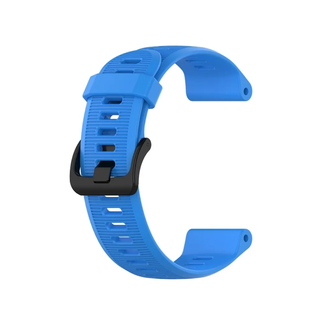 Garmin Forerunner 945/Fenix 5 Plus/Approach S60 Klokkereim i silikon – Blå v:9526931