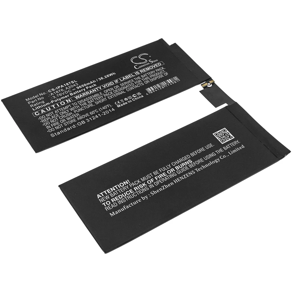 Batteri til A2233, 3.76V, 9650mAh v:2014595