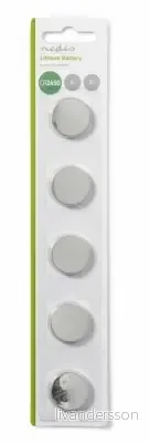 BR2450-1W (Nedis), 3.0V v:5204545 BR2450-1W (Nedis), 3.0V v:5204545