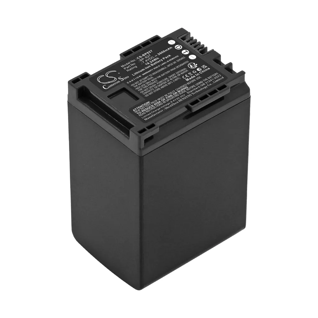 Batteri til Canon VIXIA HFS30, 7,4V, 2600mAh v:6893215