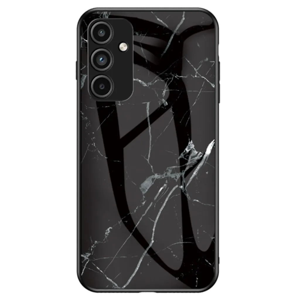 Samsung Galaxy A15 4G marmordeksel – Svart v:8692569