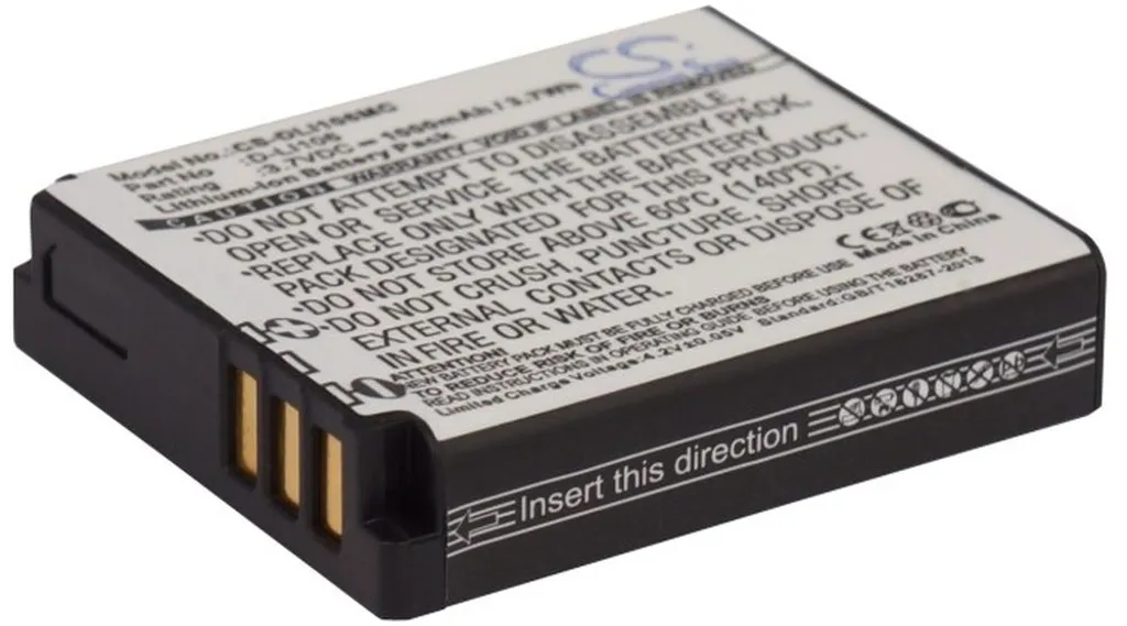 Batteri til Pentax Optio X90, 3.7V, 1000 mAh v:9141898