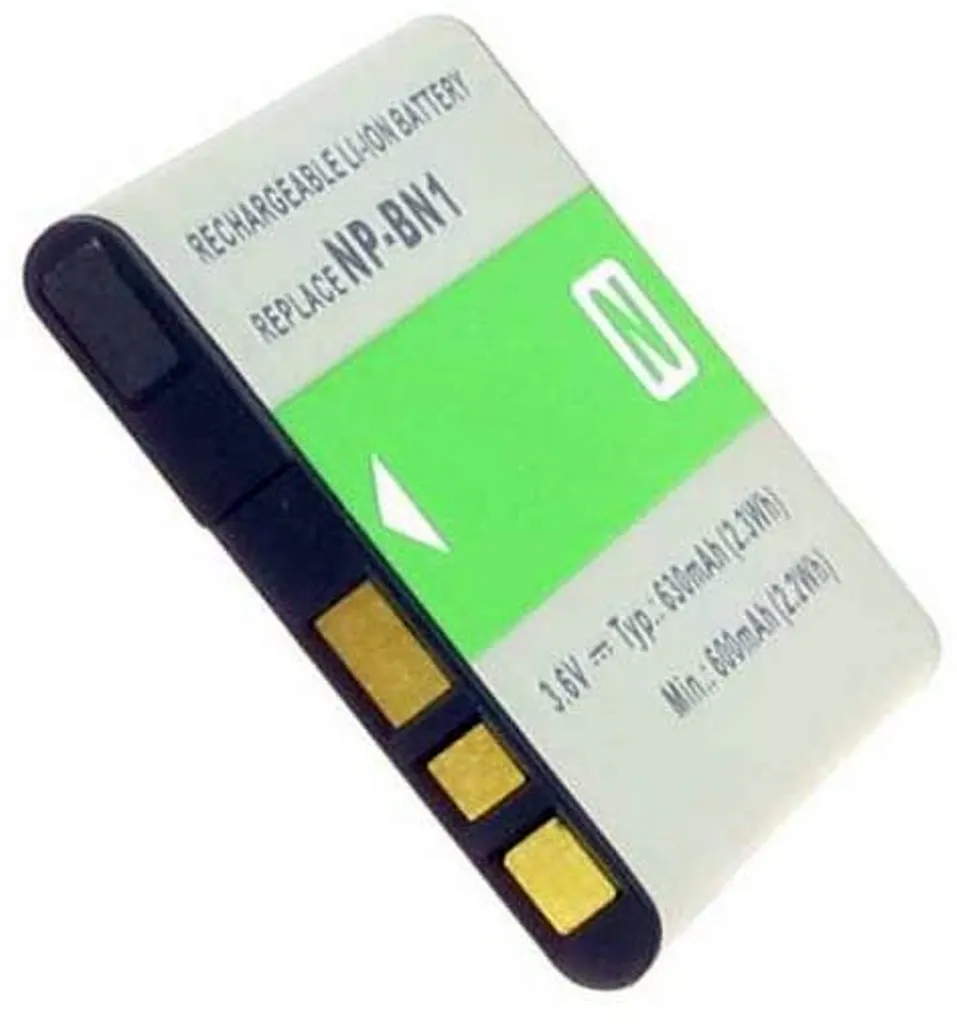 Batteri til Sony Cybershot DSC-TF1B, 3,6 (3,7)V, 600mAh v:2729874