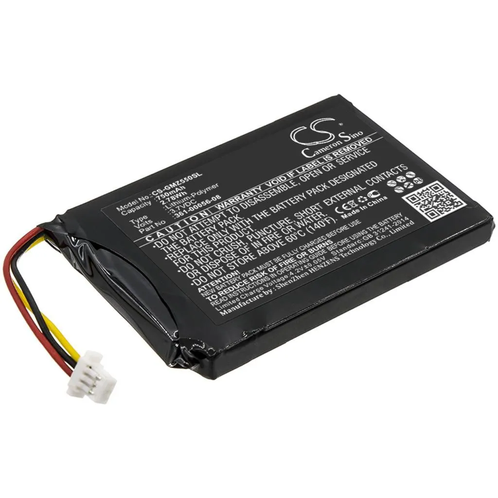 Batteri til Garmin 010-01533-0E, 3,7V, 750mAh v:7471094