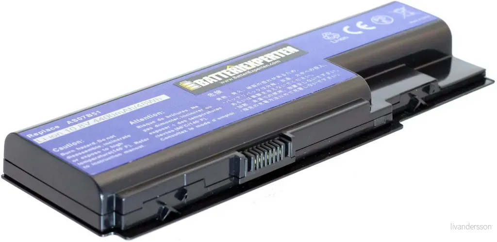 Batteri til Acer Aspire 6930ZG, 10.8V (11.1V), 4400 mAh v:8031069
