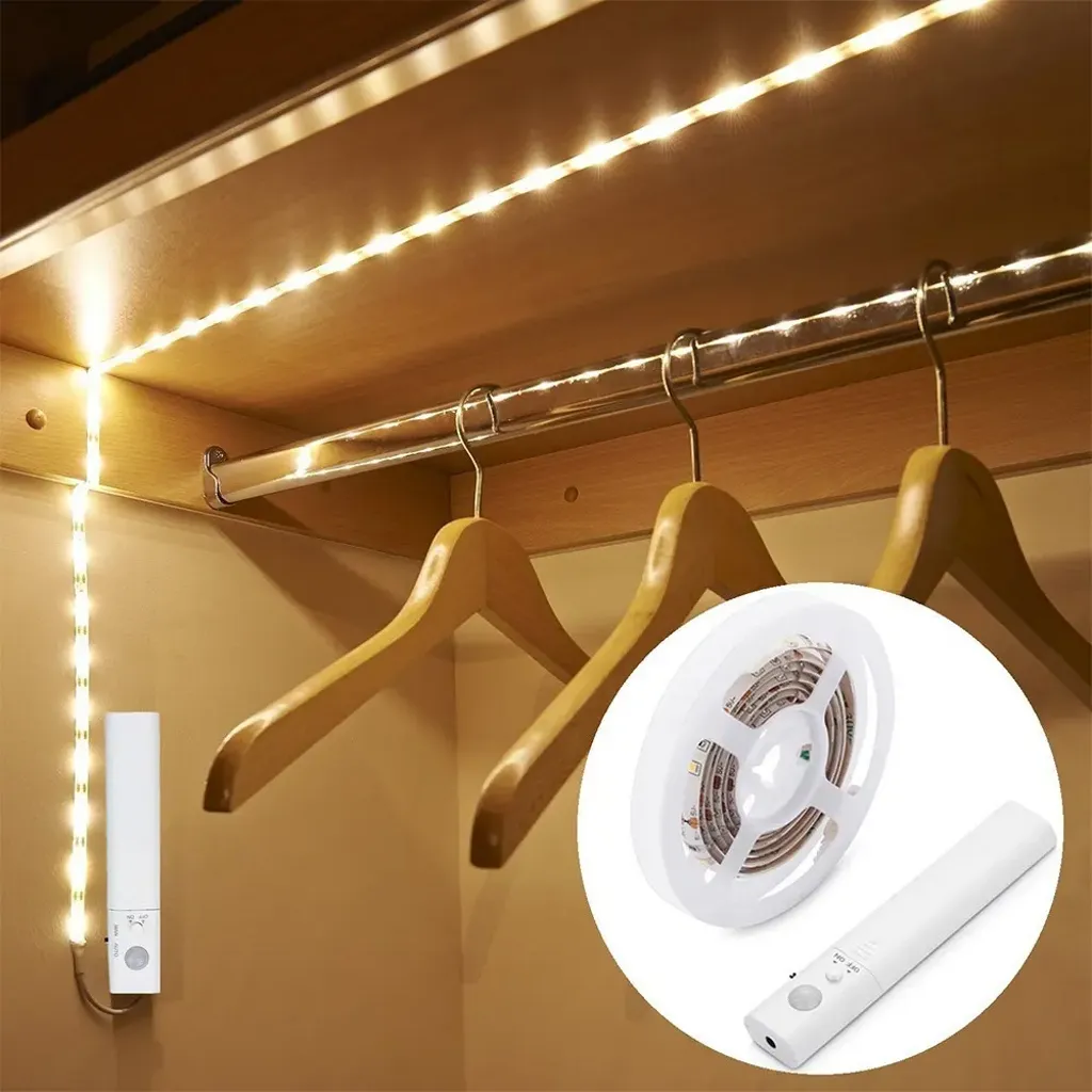 SIGN LED stripe for Skap & Garderobe med Bevegelsessensor 2m – Varm hvit v:1331650