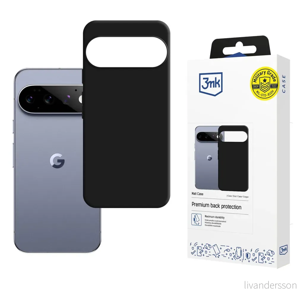 3mk Google Pixel 11/Pixel 11 Pro Deksel – Svart v:3958433