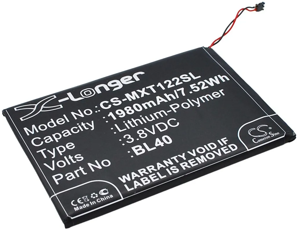 Batteri til Motorola Moto E Global, 3.8V, 1980 mAh v:2130166