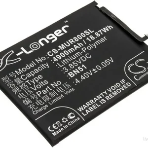 Batteri til BN51 for Redmi, 3.85V, 4900 mAh v:6570566
