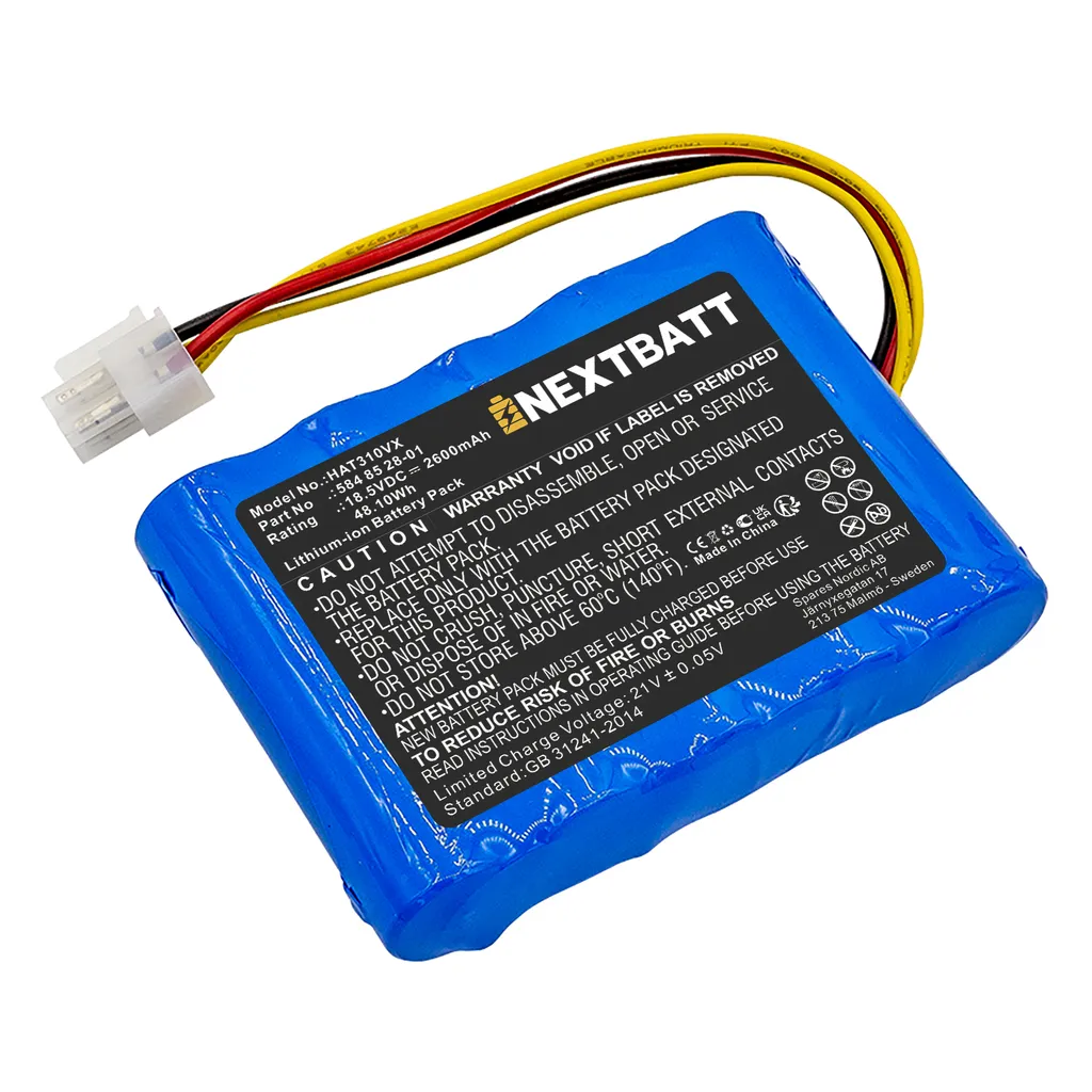 Batteri til Husqvarna Automower 315X, 18,5V, 2600mAh v:7189302