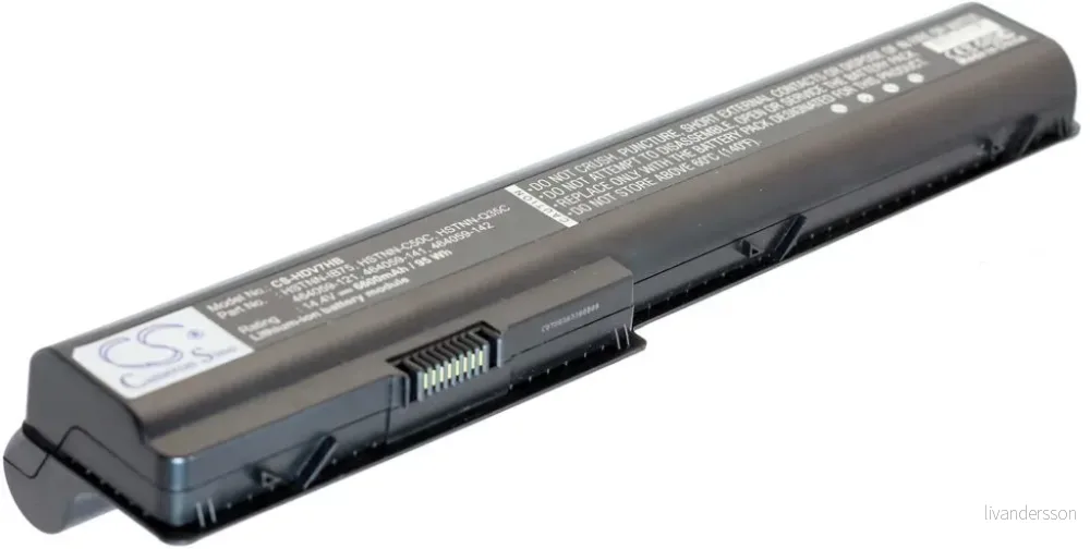 Batteri til HP Pavilion DV7-3119ef, 14.4V, 6600 mAh v:3116504