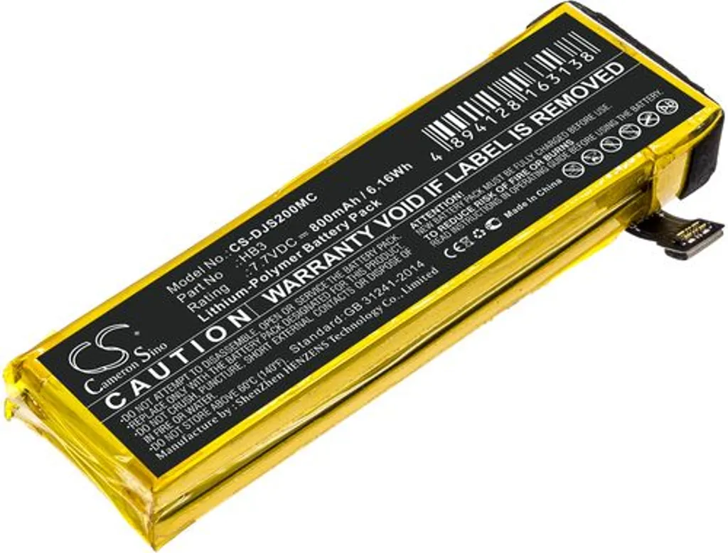 Batteri til Dji Osmo Pocket 2, 7.7V, 800 mAh v:3704628
